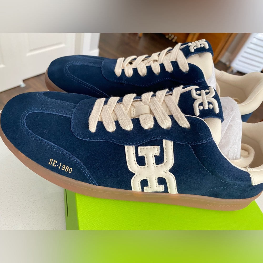 Sam Edelman Blue Suede Tenny